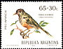 Rufous-bellied Thrush Turdus rufiventris  1972 Child welfare, birds 