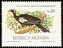 Black-fronted Piping Guan Pipile jacutinga  1984 Protected animals 6v set