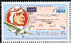 Southern Brown Kiwi Apteryx australis  1984 Airmail flights 