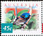 Purple-backed Fairywren Malurus assimilis  2001 Nature of Australia - Desert birds Sheet, p 14x14Â½