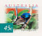 Purple-backed Fairywren Malurus assimilis  2001 Nature of Australia - Desert birds $4.50 booklet, sa, p 11Â½x11, SNP