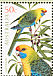 Green Rosella Platycercus caledonicus  2005 Australian parrots Sheet