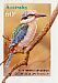 Red-backed Kingfisher Todiramphus pyrrhopygius  2010 Australian Kingfishers 200x60c booklet, sa