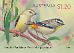 Spotted Pardalote Pardalotus punctatus  2013 Pardalotes 100x1.20$, booklet, sa