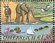 African Jacana Actophilornis africanus  2002 Zoological garden SchÃ¶nbrunn 4v sheet