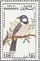 White-eared Bulbul Pycnonotus leucotis  1991 Birds Sheet