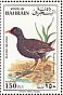 Common Moorhen Gallinula chloropus  1993 Water birds Sheet