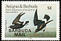 European Storm Petrel Hydrobates pelagicus  1985 Overprint BARBUDA MAIL on Antigua & B 1985.01 