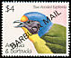 Lesser Antillean Euphonia Chlorophonia flavifrons  1991 Overprint BARBUDA MAIL on Antigua & B 1990.01 