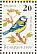 Eurasian Blue Tit Cyanistes caeruleus  2006 Garden birds Sheet