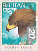 Golden Eagle Aquila chrysaetos  1999 Birds of the Himalayas Sheet