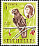 Seychelles Black Parrot Coracopsis barklyi  1968 Overprint B.I.O.T. on Seychelles 1962.01 