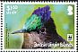 Antillean Crested Hummingbird Orthorhyncus cristatus  2014 WWF 