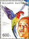 Eastern Rosella Platycercus eximius  1999 Bulgaria 99 Sheet