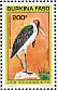 Marabou Stork Leptoptilos crumenifer  1993 Birds Sheet