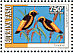 Yellow-crowned Bishop Euplectes afer  1995 Birds Sheet