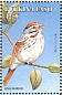 Song Sparrow Melospiza melodia  1998 Birds Sheet