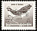 White-browed Fantail Rhipidura aureola  1968 Overprint with Burmese letters on 1968.01 