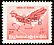 White-browed Fantail Rhipidura aureola  1968 Overprint with Burmese letters on 1968.01 