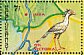 Secretarybird Sagittarius serpentarius  1970 Source of the Nile 18v sheet