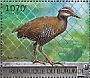 Guam Rail Hypotaenidia owstoni  2012 Extinct in wild 4v sheet