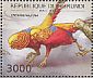 Golden Pheasant Chrysolophus pictus  2012 Pheasants Sheet