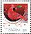 Northern Cardinal Cardinalis cardinalis  2017 Christmas 3v sheet