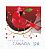 Northern Cardinal Cardinalis cardinalis  2017 Christmas Booklet, sa