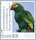 Yellow-shouldered Amazon Amazona barbadensis  2016 Birds of Bonaire Sheet