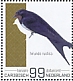 Barn Swallow Hirundo rustica  2022 Birds (Bonaire) 2022 Sheet