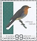 European Robin Erithacus rubecula  2022 Birds (St Eustatius) 2022 Sheet