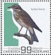 Redwing Turdus iliacus  2022 Birds (St Eustatius) 2022 Sheet