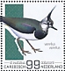 Northern Lapwing Vanellus vanellus  2022 Birds (St Eustatius) 2022 Sheet