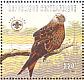 Red Kite Milvus milvus  1998 Boy scouts association Sheet