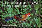 Red-crested Turaco Tauraco erythrolophus  2001 Birds Sheet