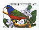 Painted Bunting Passerina ciris  2001 Birds Sheet