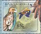 Tawny Eagle Aquila rapax  2011 Raptors Sheet