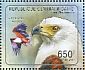 African Fish Eagle Icthyophaga vocifer  2011 Raptors Sheet