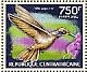 Brown Violetear Colibri delphinae  2014 Hummingbirds Sheet