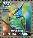 Asian Green Bee-eater Merops orientalis  2014 Bee-eaters Sheet