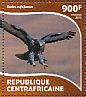 Jackal Buzzard Buteo rufofuscus  2015 African raptors Sheet