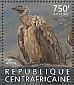 White-backed Vulture Gyps africanus  2015 Birds of prey Sheet