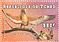 Tawny Eagle Aquila rapax  1998 Birds of prey Sheet
