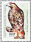 Red-tailed Hawk Buteo jamaicensis  2003 Birds of prey Sheet