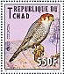 Red-necked Falcon Falco chicquera  2012 Birds of prey Sheet