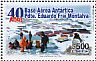 Gentoo Penguin Pygoscelis papua  2010 Antarctic airbase anniversary 6v sheet