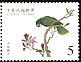 Golden-winged Parakeet Brotogeris chrysoptera  1999 National Palace Museums bird manual 