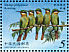 Blue-tailed Bee-eater Merops philippinus  2003 Conservation of birds Sheet, no frames
