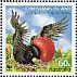 Christmas Frigatebird Fregata andrewsi  2010 WWF Sheet