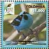 Turquoise Dacnis Dacnis hartlaubi  2018 Risaralda bird festival 2018 15v sheet